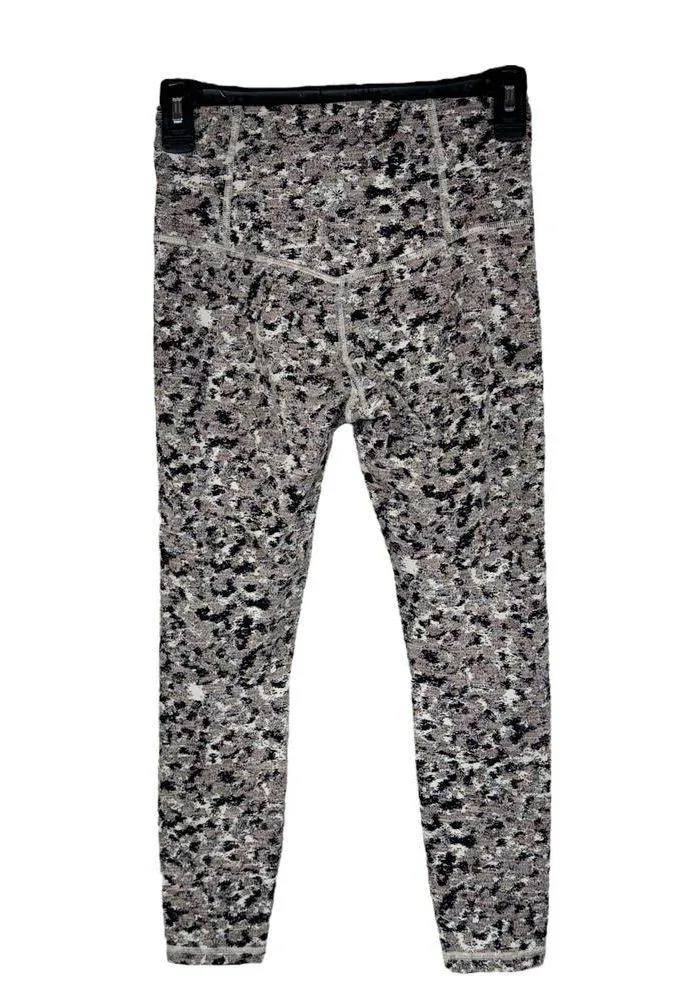 Athleta X-Small Elation Textured 7/8 Tight Stretch Pocket Decadent Chocolate - Image 3