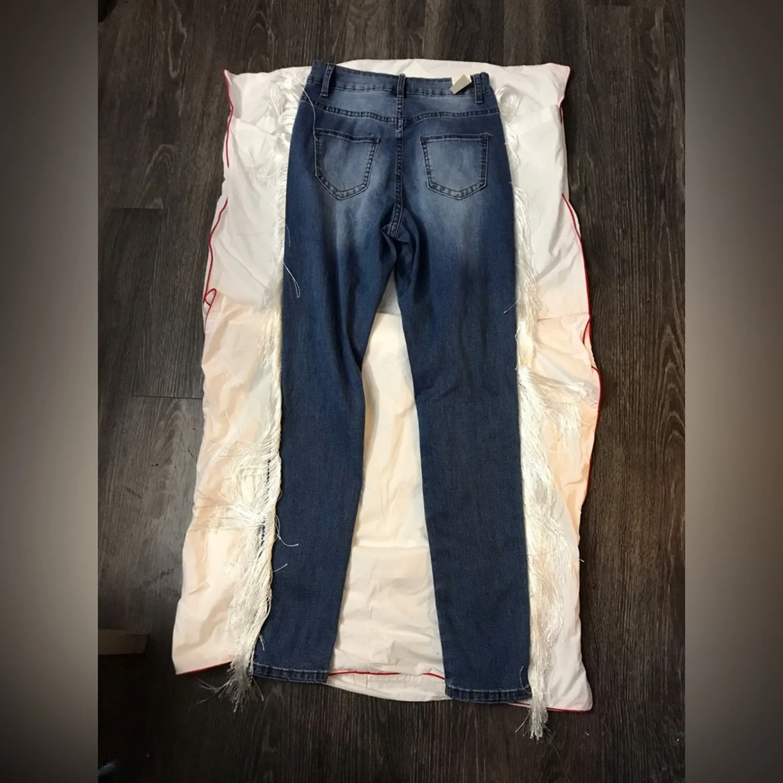 Aphrodite AP Blue Cowgirl Fringe Festival Jean 9 Juniors Western Costal Cowgirl - Image 6