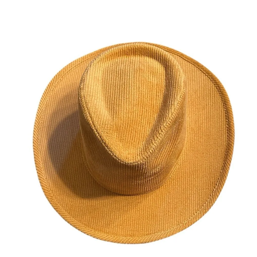 Free People Lack of Color Tan Shady Cowboy Hat(Size XL 61CM) Yellow - Image 5