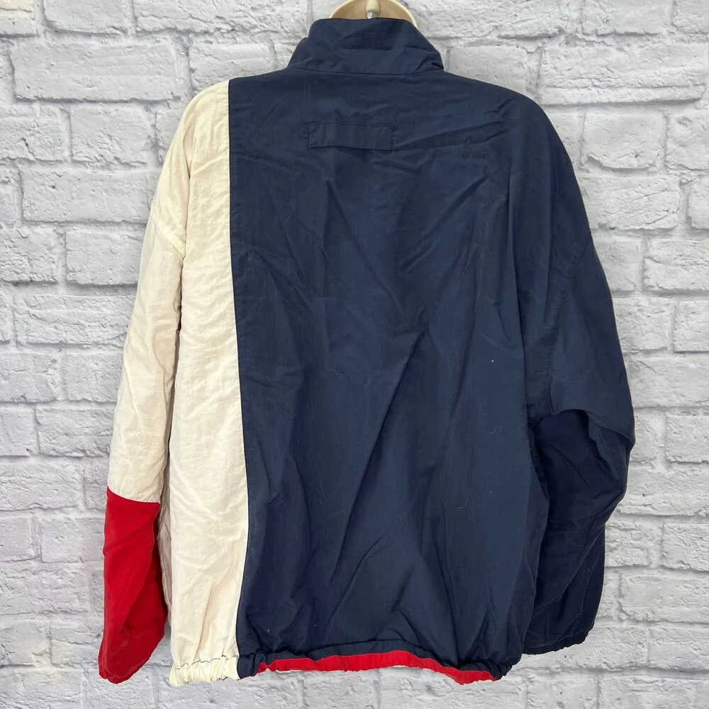 Vintage EP Pro Golf Windbreaker Jacket Reversible Minnie Mouse Red White Blue XL - Image 4