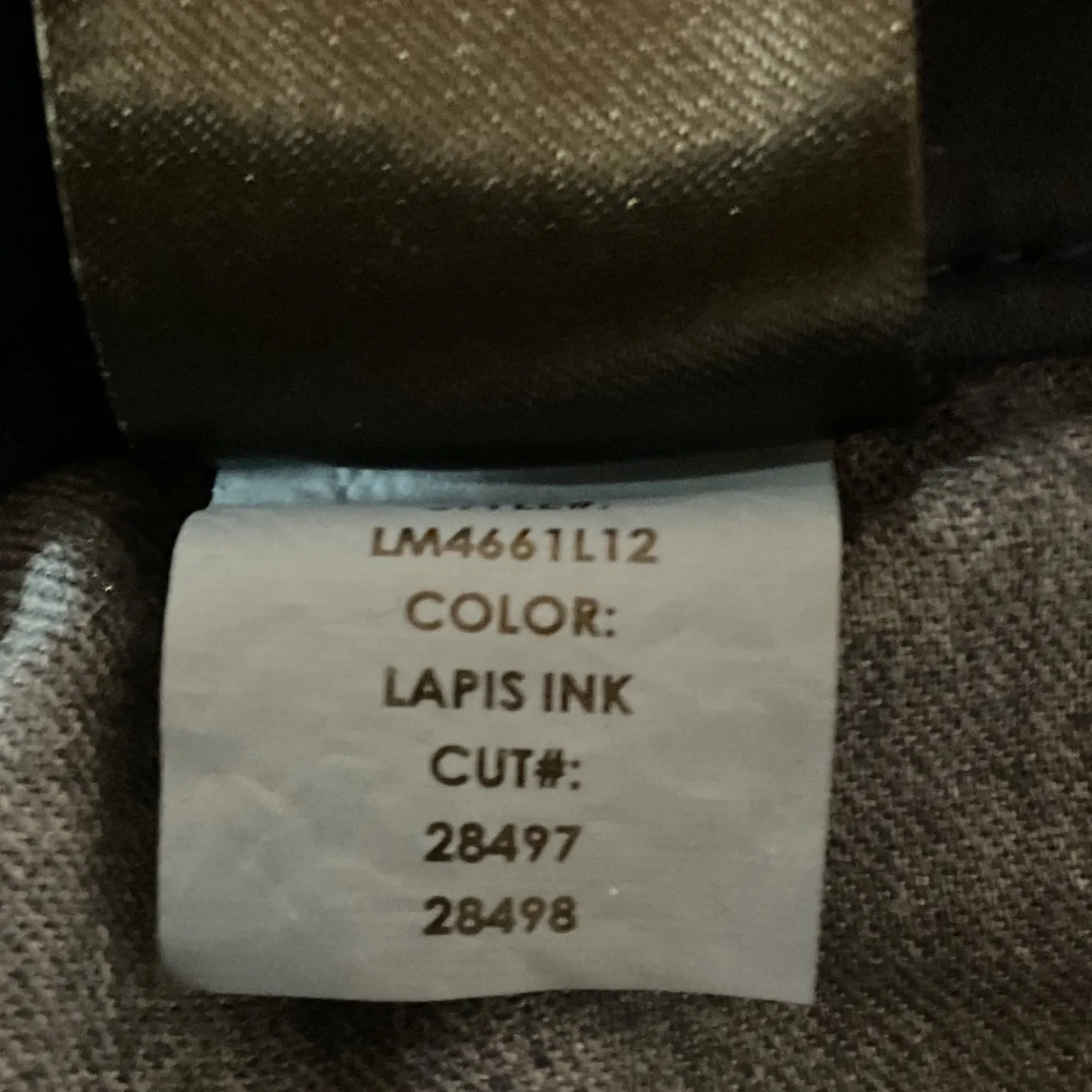 Liverpool Women's Wide Leg Crop Trouser with Flap Pockets Lapis Ink Size 12 NWT - Image 13