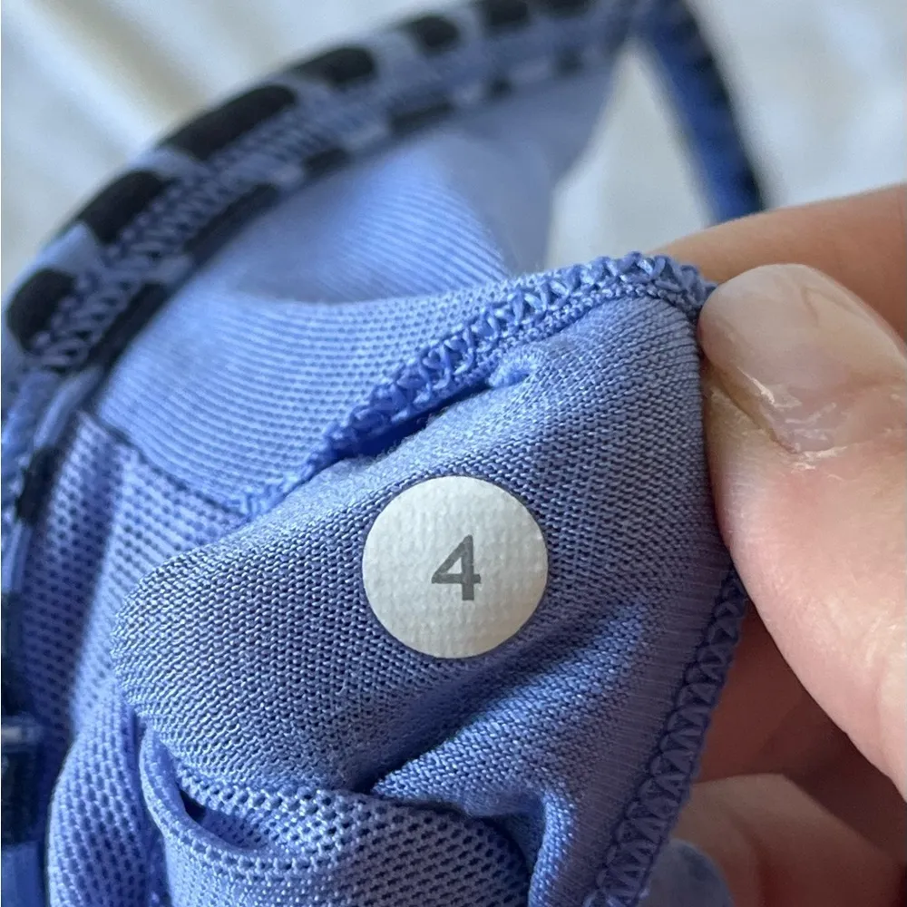 Lululemon Athletica Power Y Athletic Tank Top “Heathered Lullaby Blue” SIZE 4 - Image 9