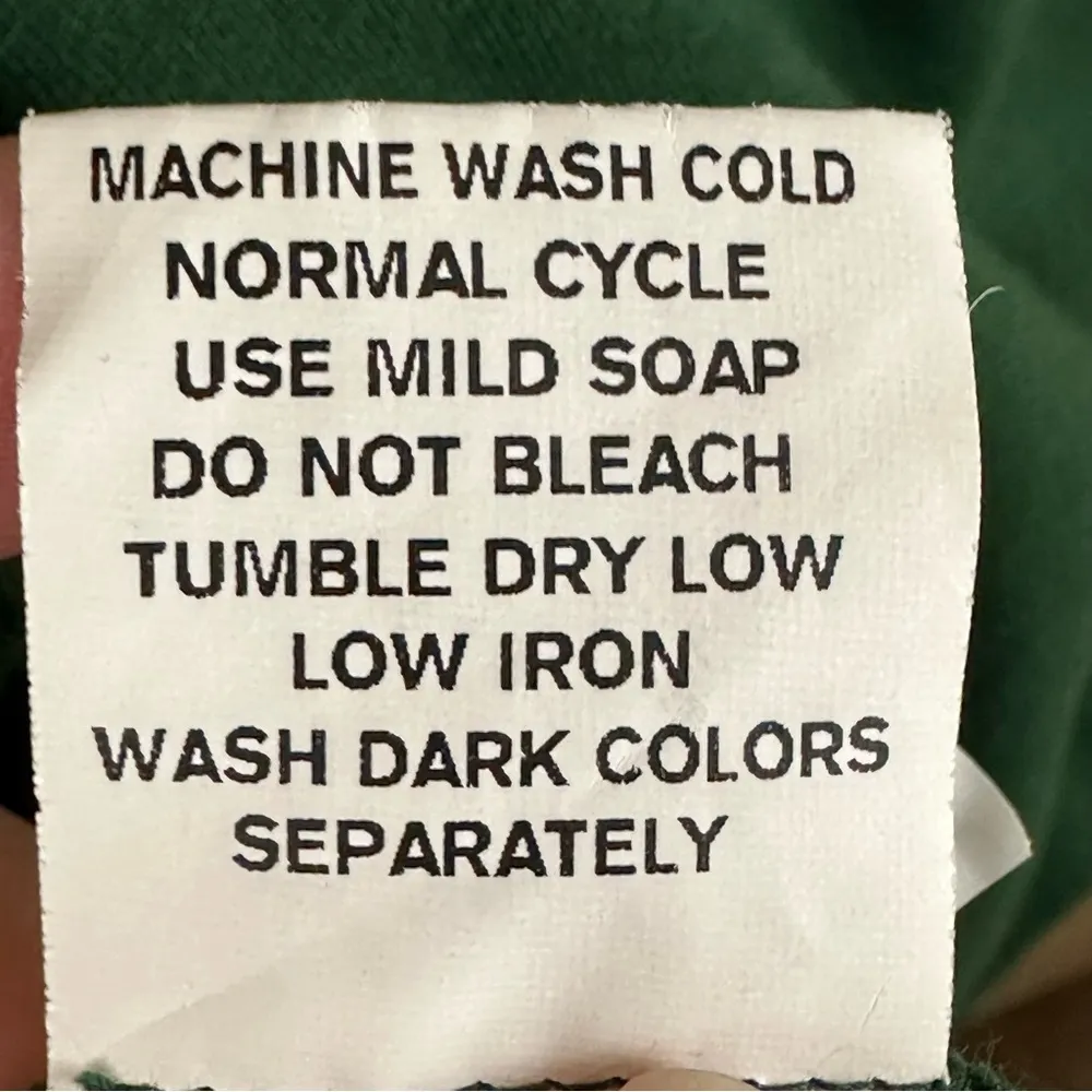 eShakti Custom Green with Black Trim Short Sleeve Knee Length Dress Large - Image 12