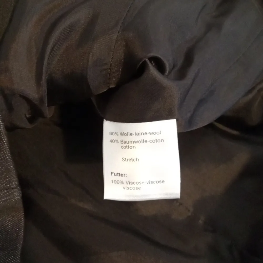 Akris Punto Viscose Wool Blend Zip Jacket Lined Womens 10 - Image 6