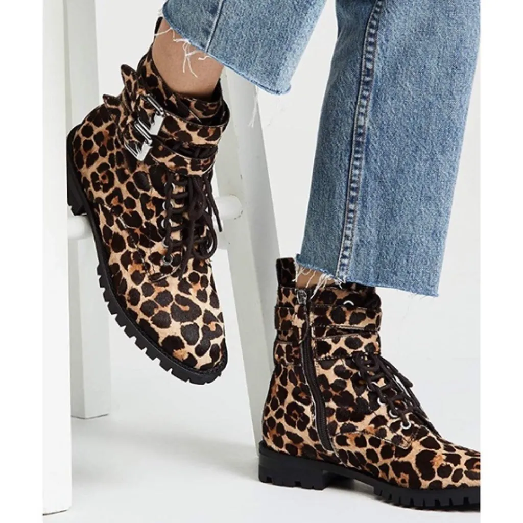 NEW Rebecca Minkoff Jaiden Genuine Calf Hair Bootie - Image 2