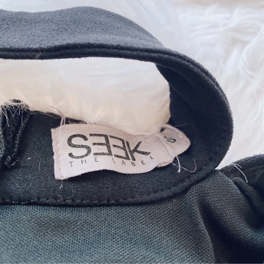 Suede Choker Top - Image 3