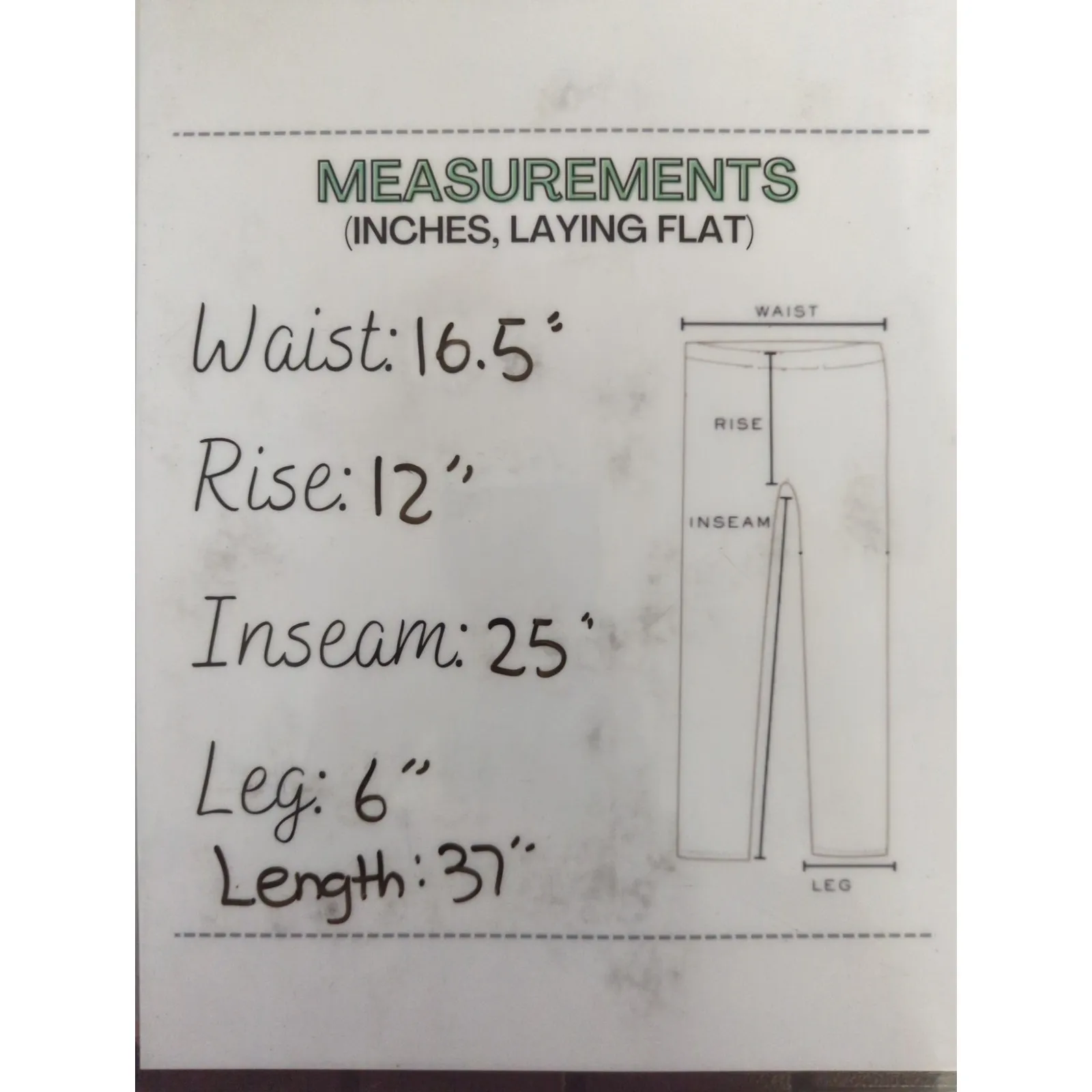 Fundamental Things Black High Waist Pull On Pants Womens Size 14P Skinny Stretch - Image 6