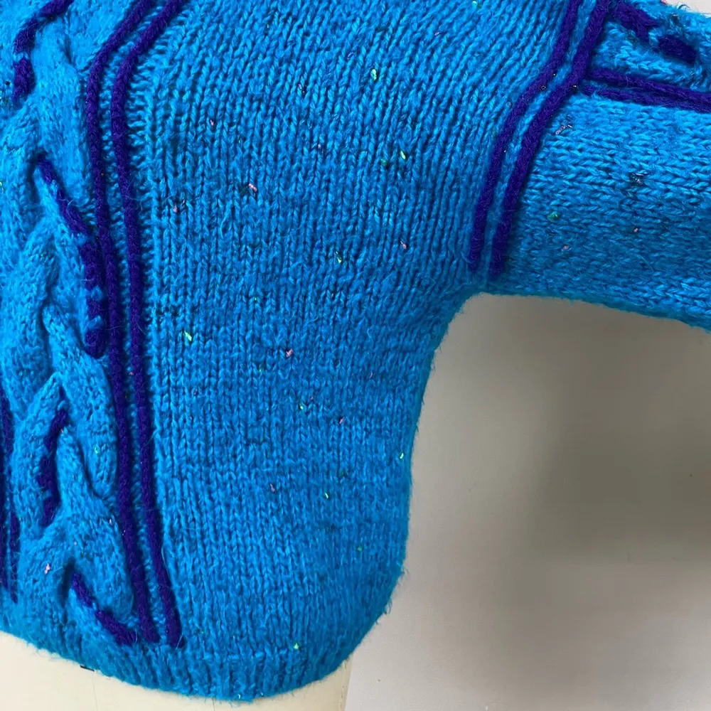 Vintage Chunky Knit Dolman Sweater M Size M - Image 3