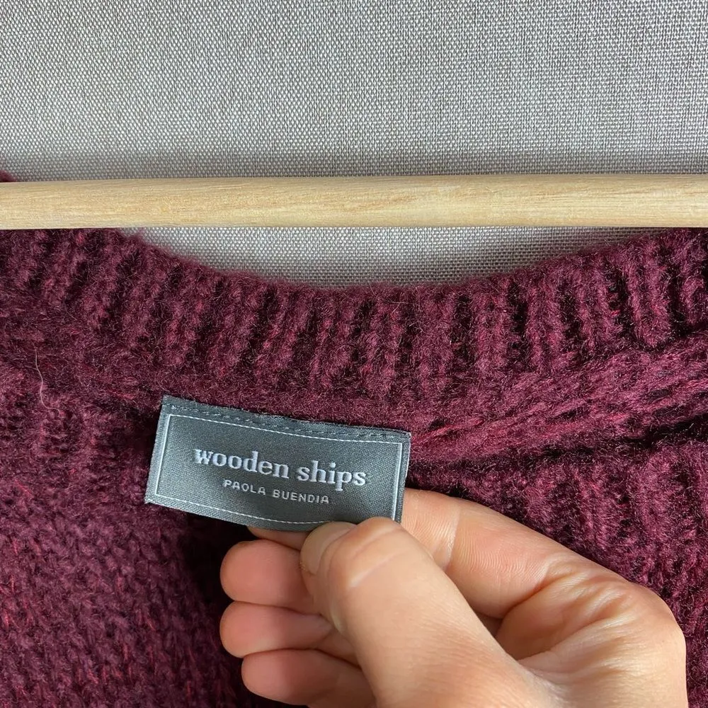 Wooden ships mohair blend crew neck sweater - Image 6