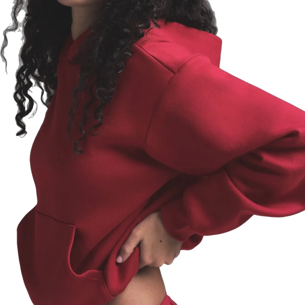 Skims Cotton Fleece Classic Hoodie in Brick, Size XXS - Image 3