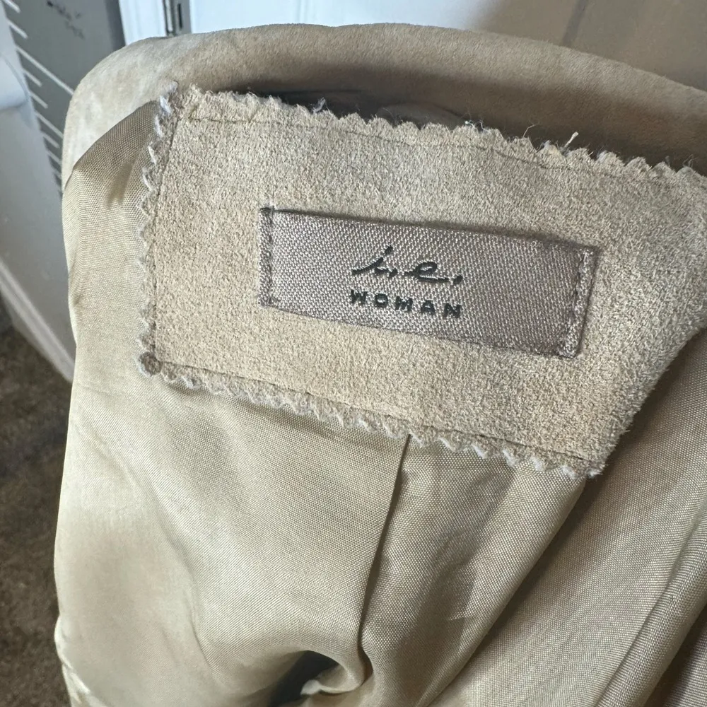 IE WOMAN Tan 100% Leather Woman’s 2x Jacket - Image 4