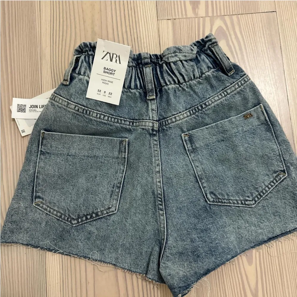 ZARA  denim shorts - Image 3