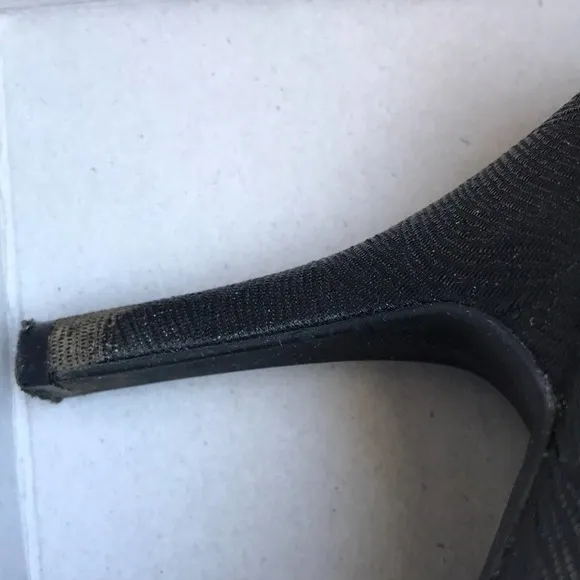 Apt 9 black peep toe heels‎ size 9 - Image 5