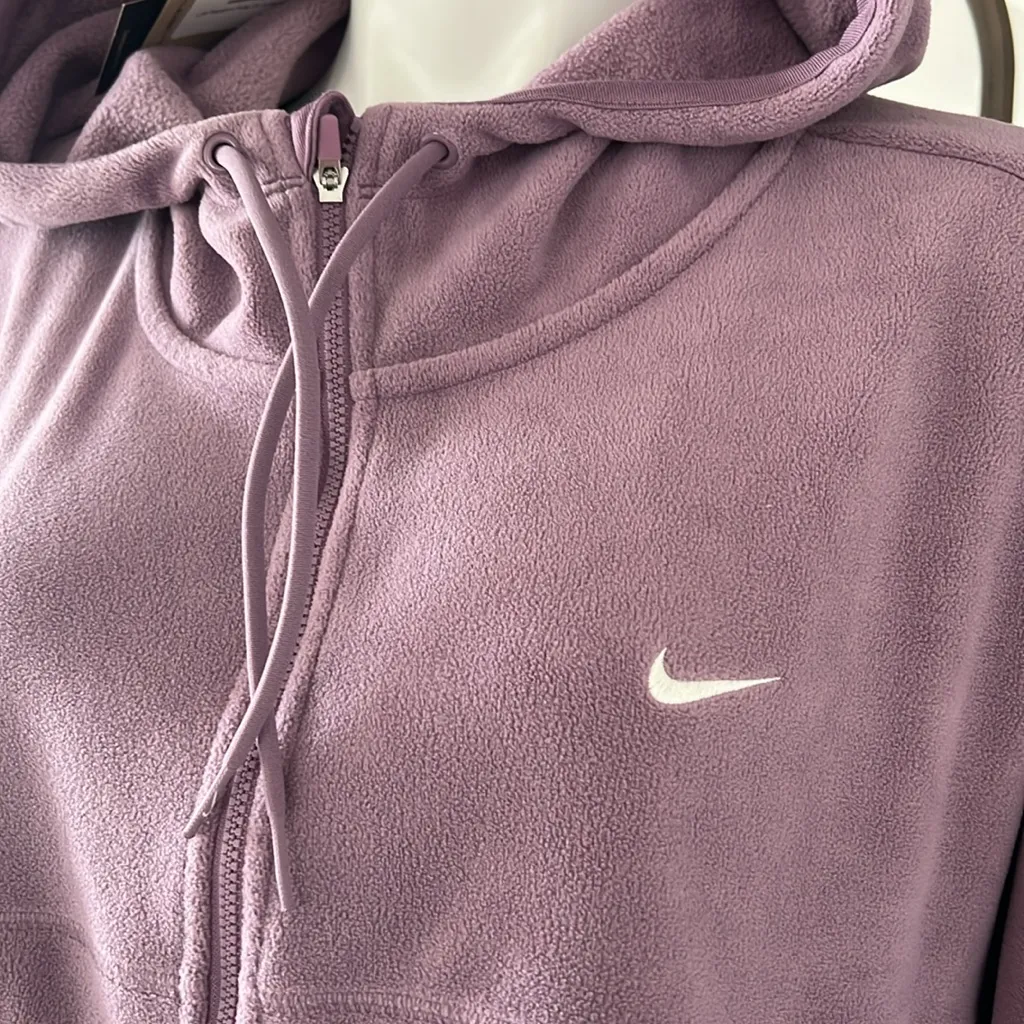 Nike Therma-FIT One Oversized Full-Zip Fleece Hoodie, Plus Size 3X New w/Tag - Image 7