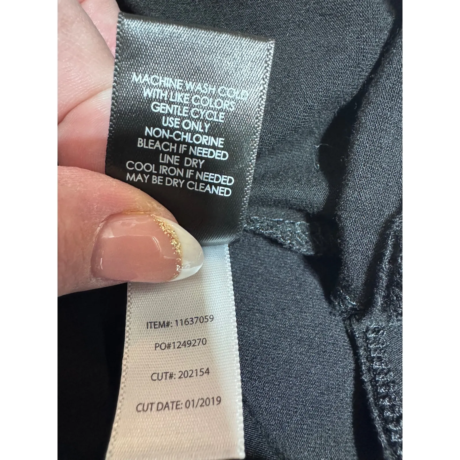 Torrid Black Long Sleeve V Neck Tunic Shirt Dress Plus Size 3X - Image 6