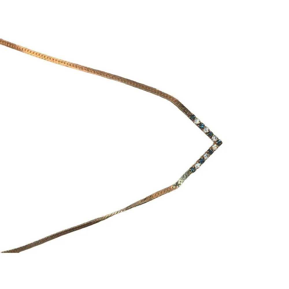 Black and Gold Avon Bracelet Necklace Earrings Set Clip Ons Vintage 70s 80s Jewe - Image 7