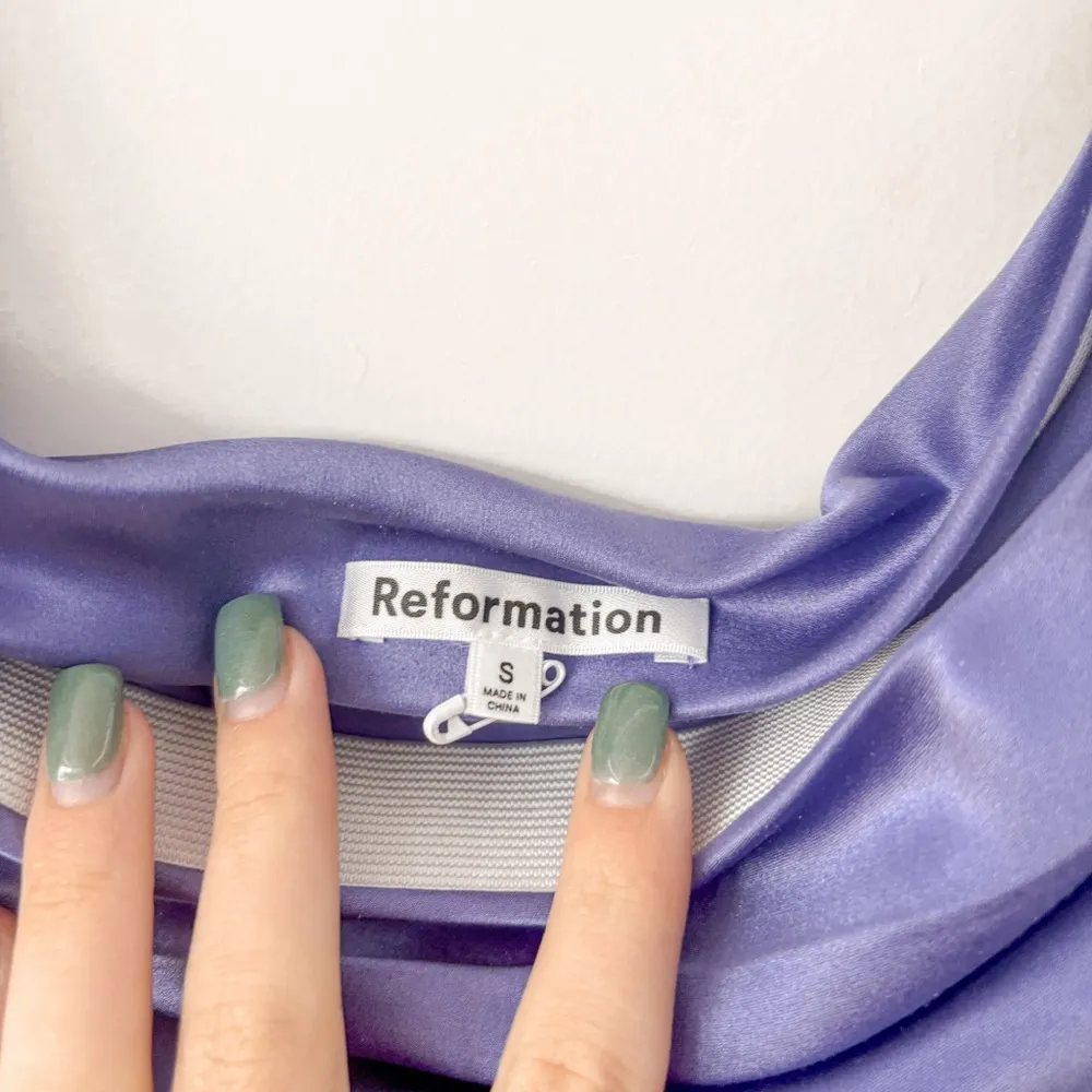 NEW Reformation Spritz Silk Strapless Tube Top - Image 6