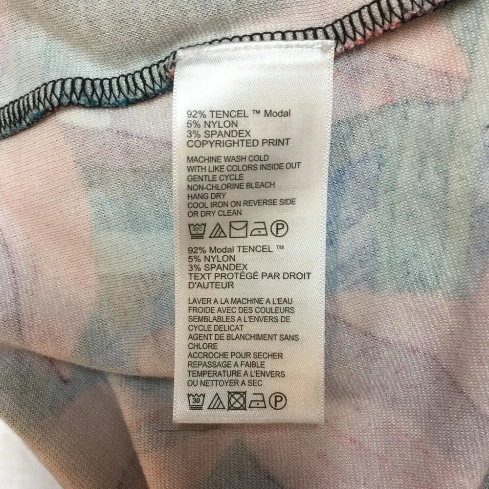 New Tommy Bahama Dress Womens S Perfect Petal Lily Sleeveless Tencel Modal Red - Image 5