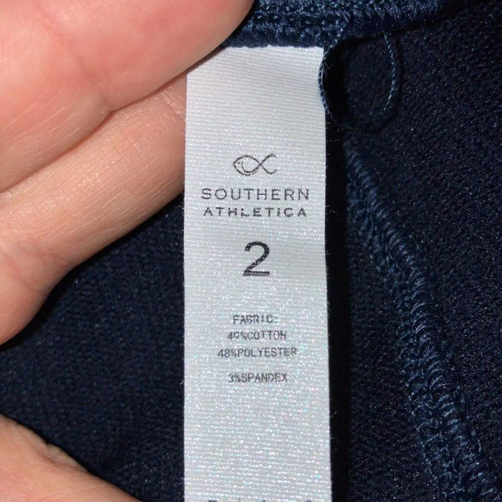 Southern Athletica Active Short, Size 2 Blue - Image 3