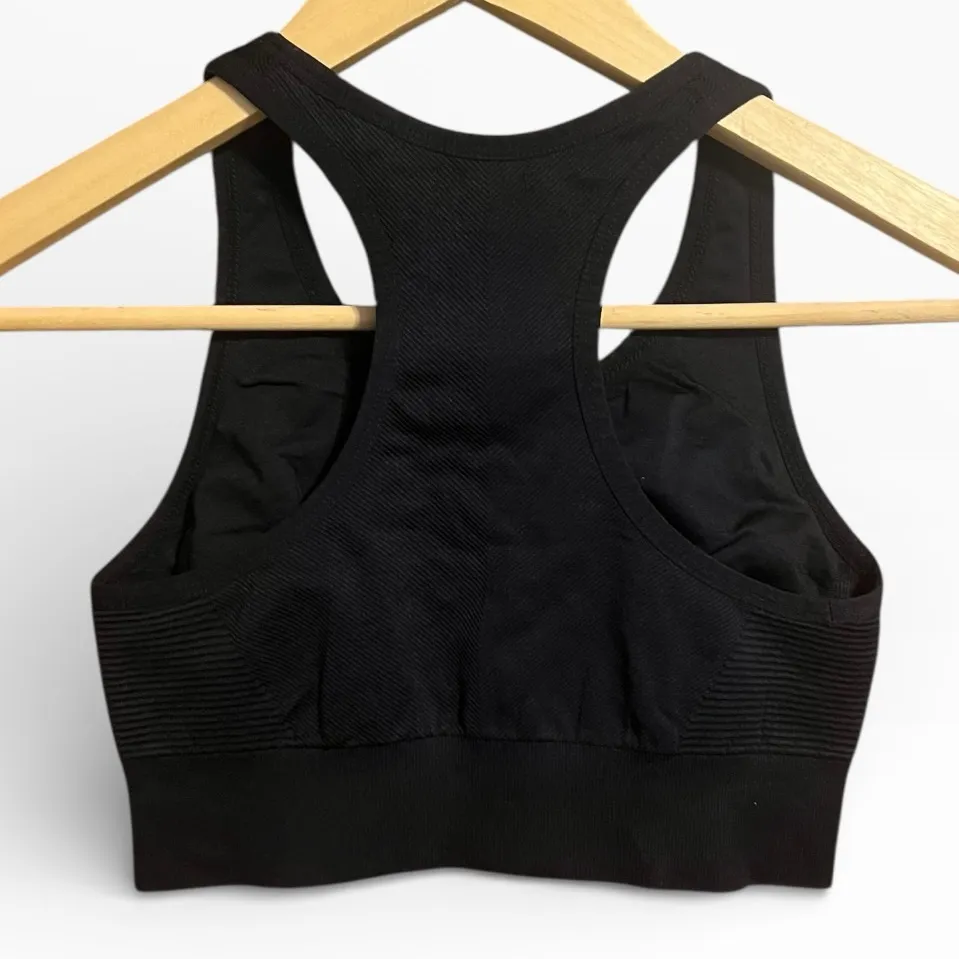 Oiselle InSports Deep Black Racerback Sports Bra Size Small - Image 6