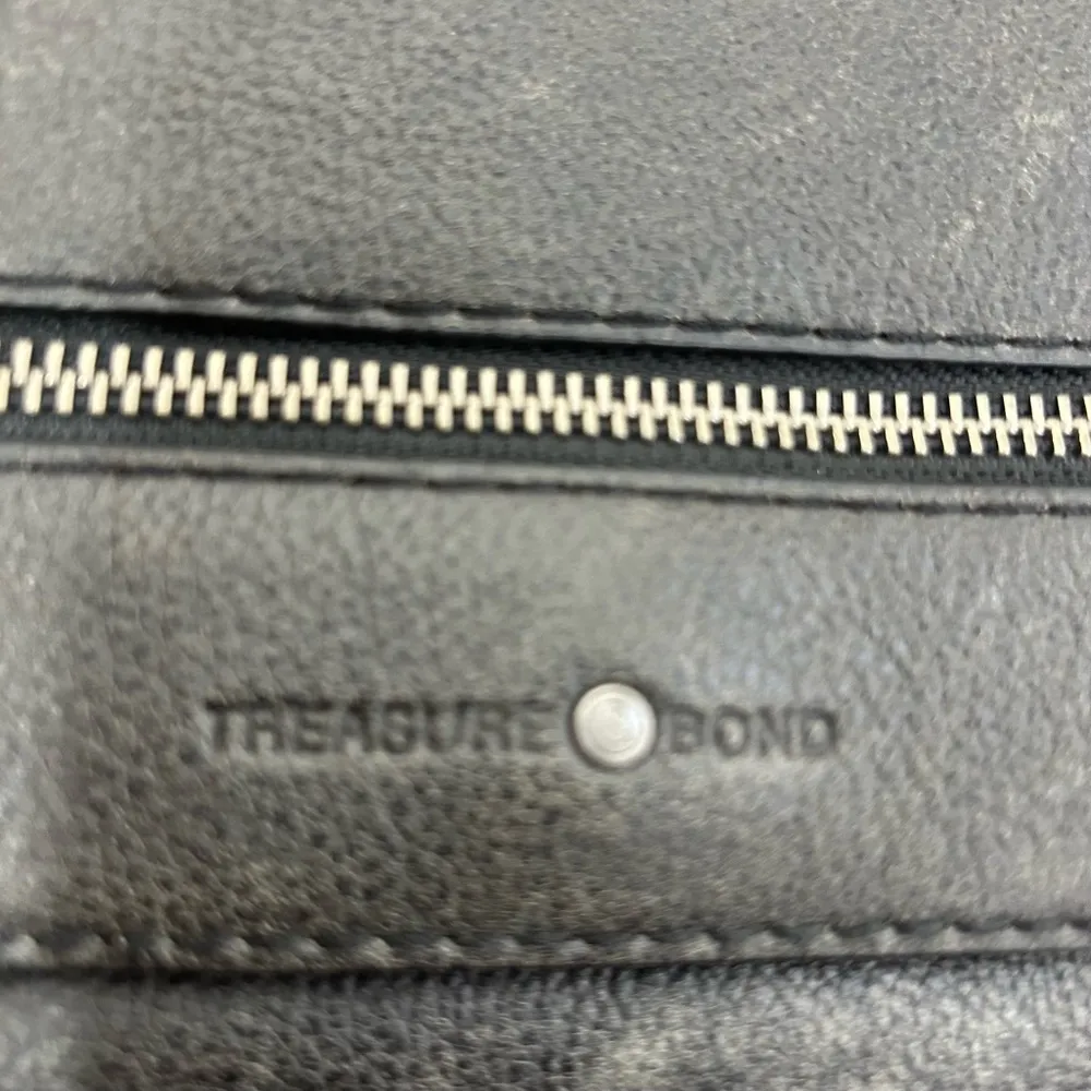 Treasure & Bond Gunmetal Distressed Leather Crossbody Bag - Image 3