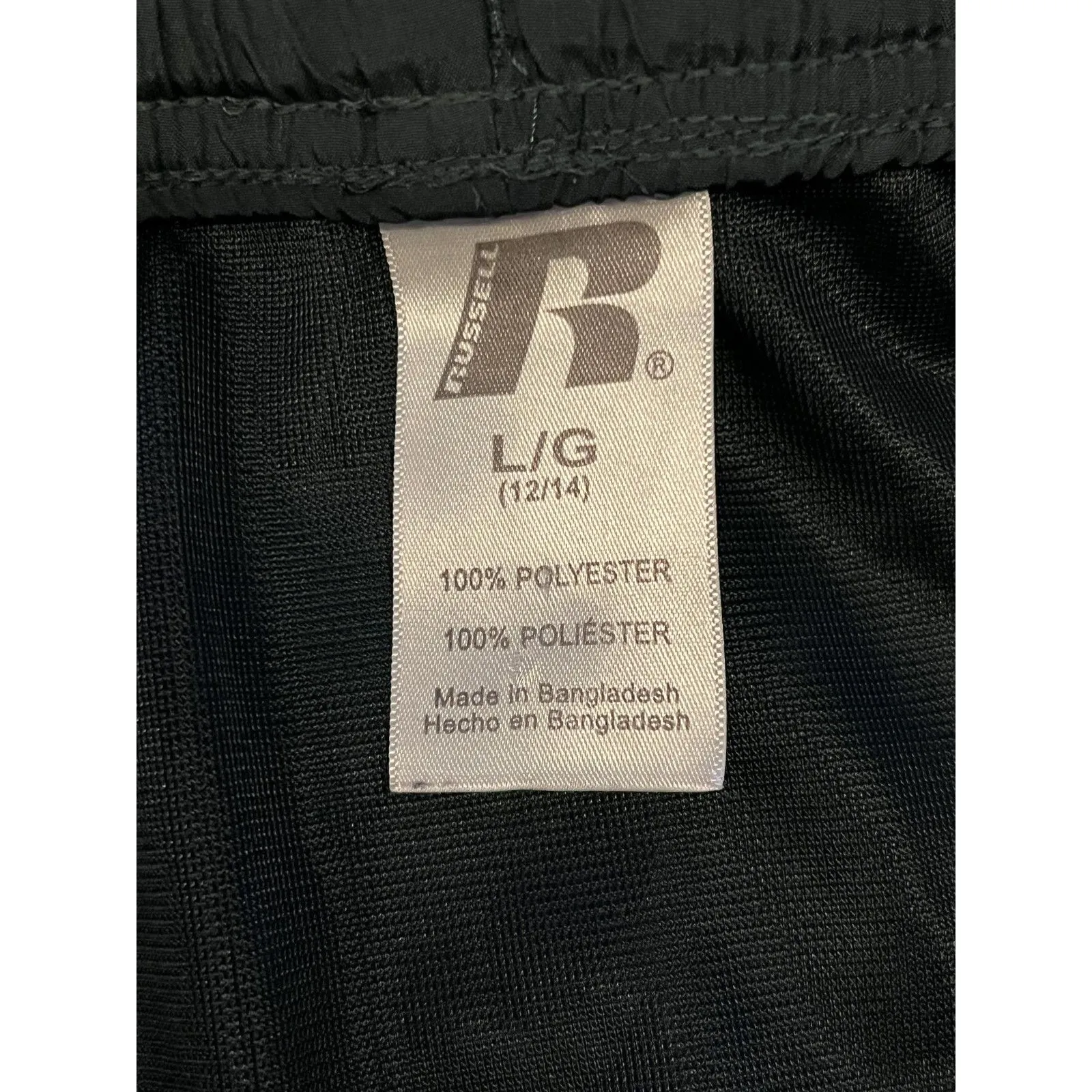 UConn Huskies Running Shorts Women's Large Blue NCAA Basketball Russell Athletic - Image 4