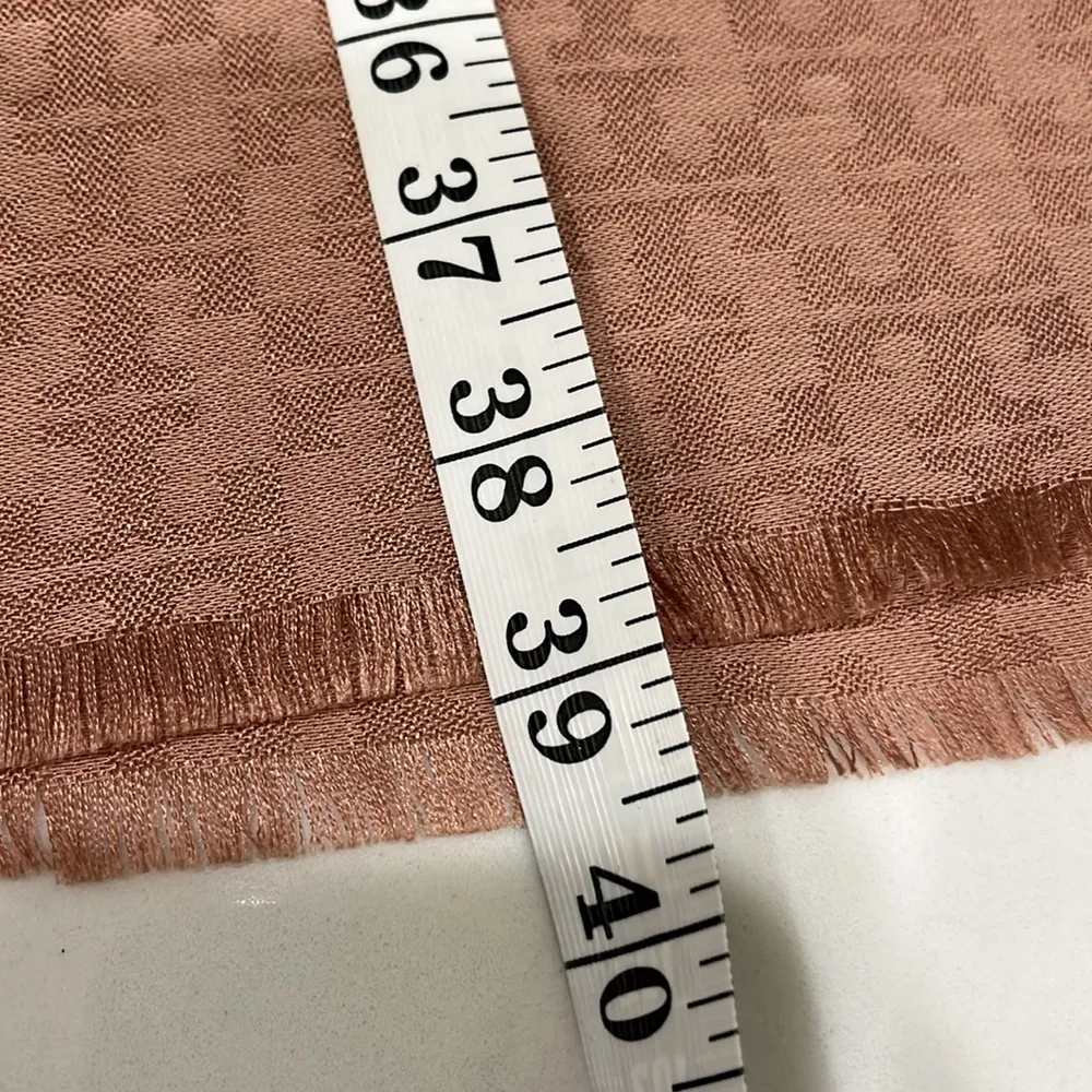 Tory Burch Mosaic logo jacquard scarf - Image 5