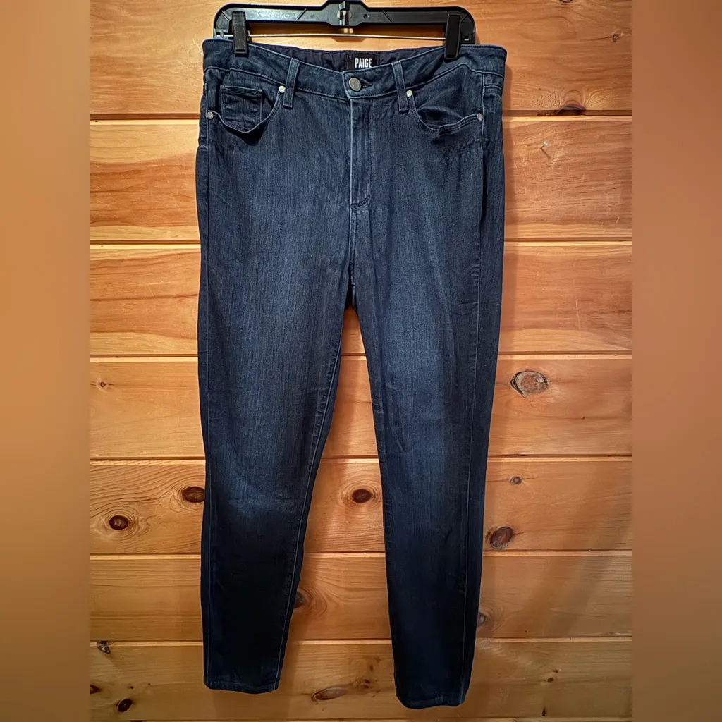PAIGE Hoxton Ankle Blue Jeans size 32 - Image 2