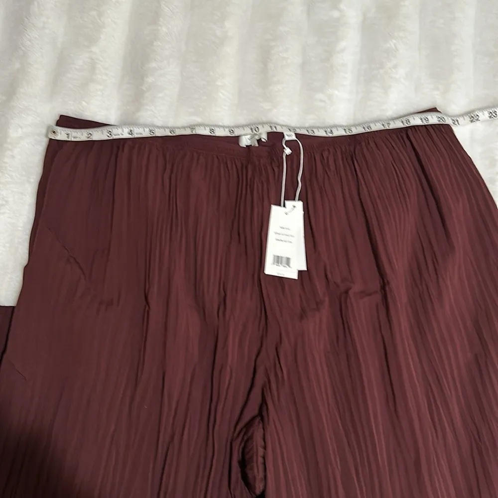NWT Vince Plissé Pull-On Pants | Size 3X - Image 4