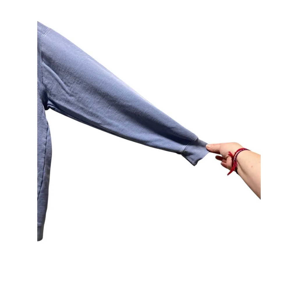 Comfort Colors  Dolly Parton Embroidered Sweatshirt Blue Size L - Image 7