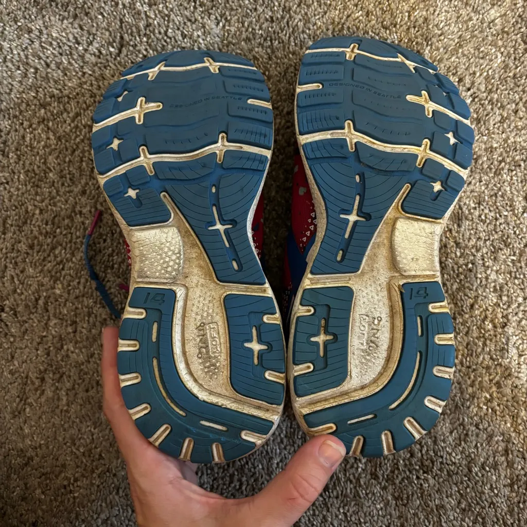 BROOKS Ghost 14 Beetroot/Campanula/Pink Women’s Running Shoe Size 7.5 - Image 7