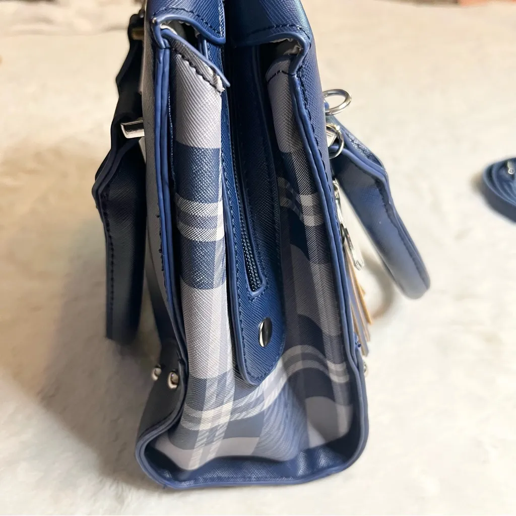 Bioworld Harry Potter Ravenclaw Purse Handbag Hogwarts Houses Blue Shoulder Bag - Image 10