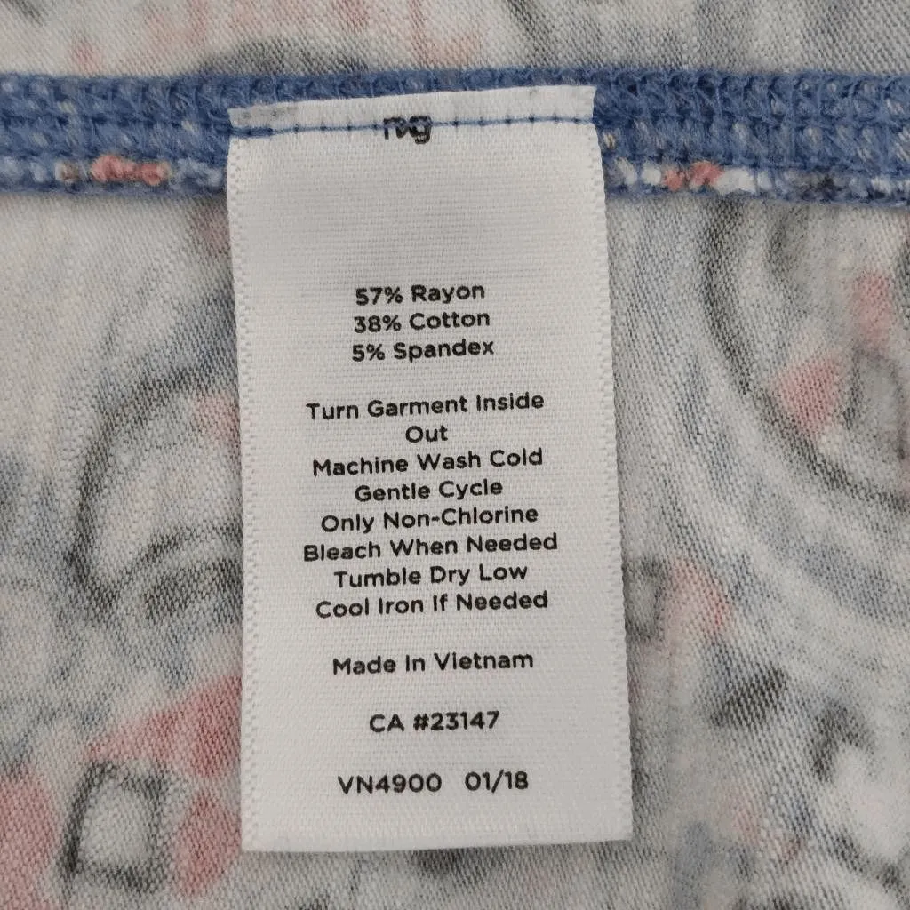 J. Jill Red Stripe Tee SizeXS and Talbots Paisley Tee Size XS Bundle of 2 Tops - Image 10