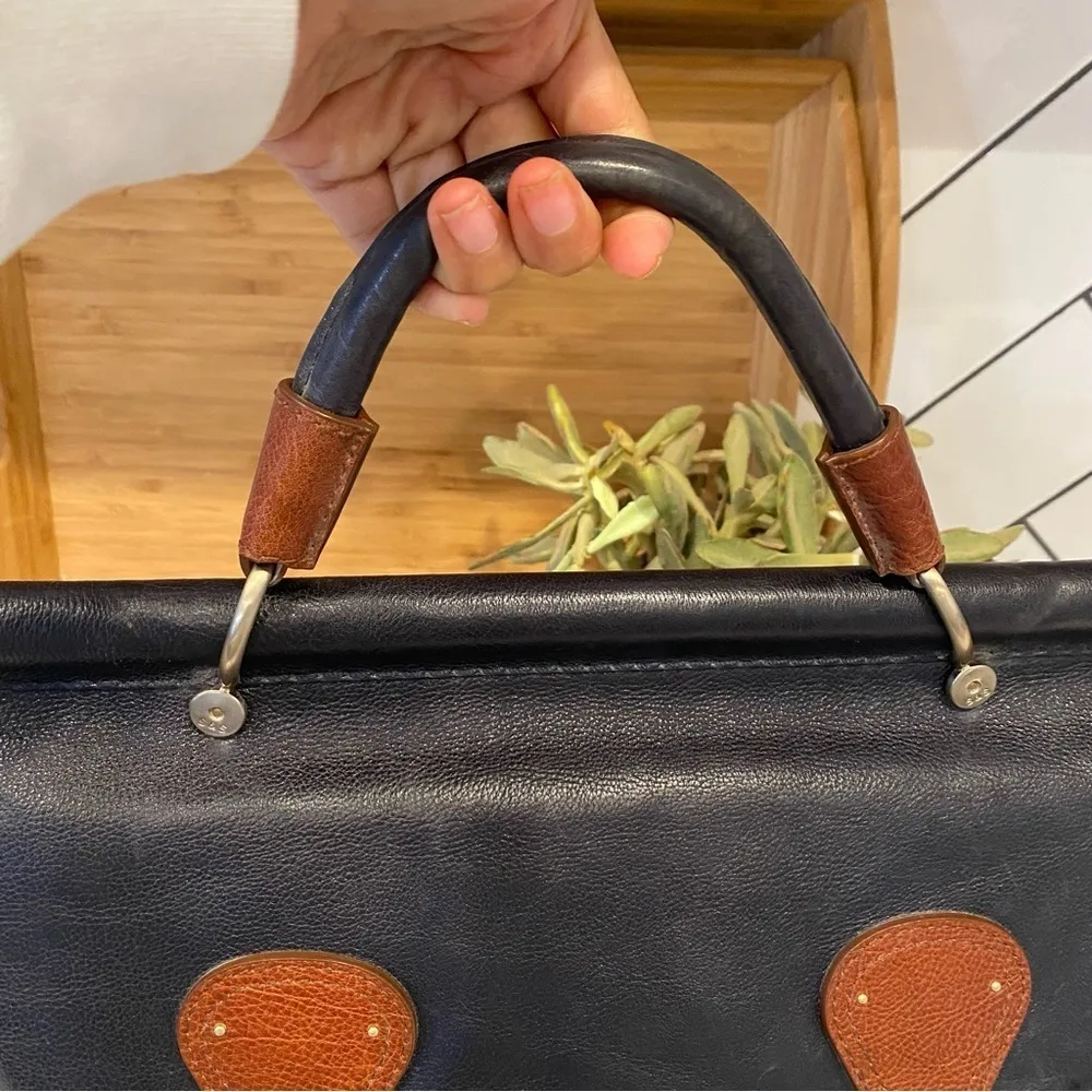 Anthropologie Schuller & Sons Philadelphia leather works Messenger bag classic - Image 10