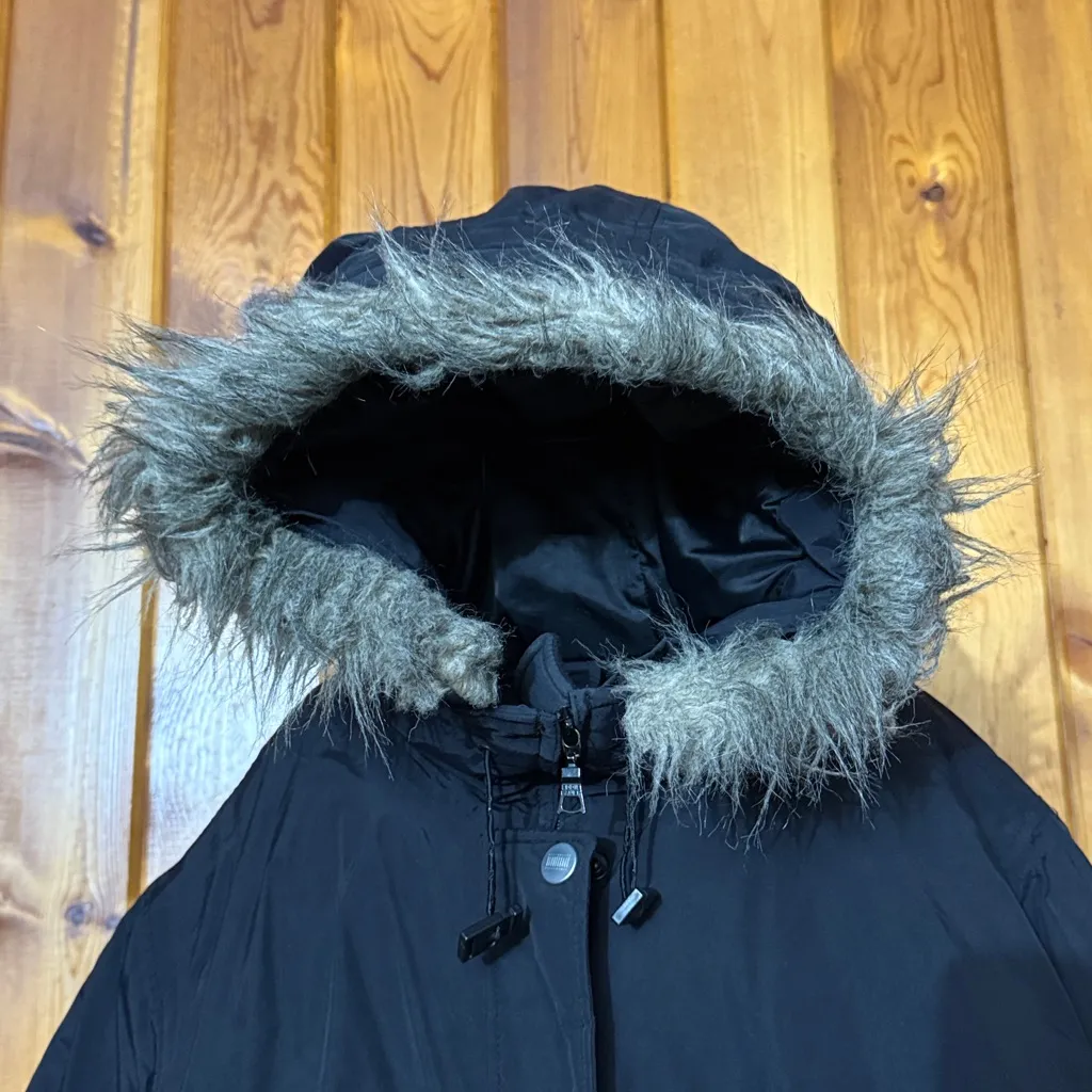 Eddie Bauer goose down jacket in a black color and XL Tall
1920 edition puffer - Image 3