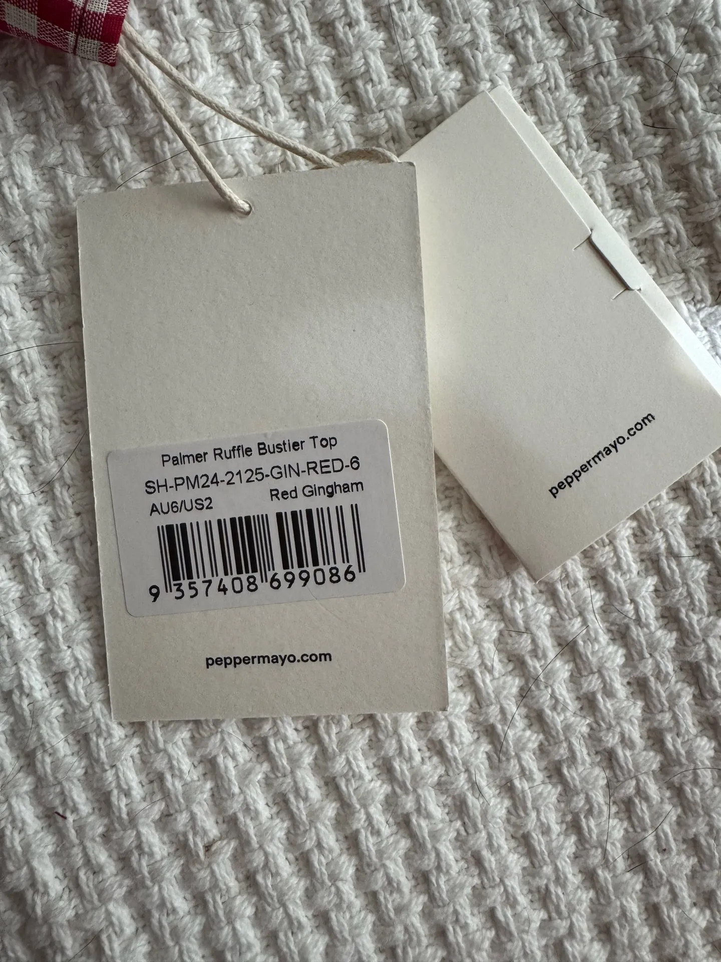 Peppermayo Palmer Ruffle Bustier Top - Image 5