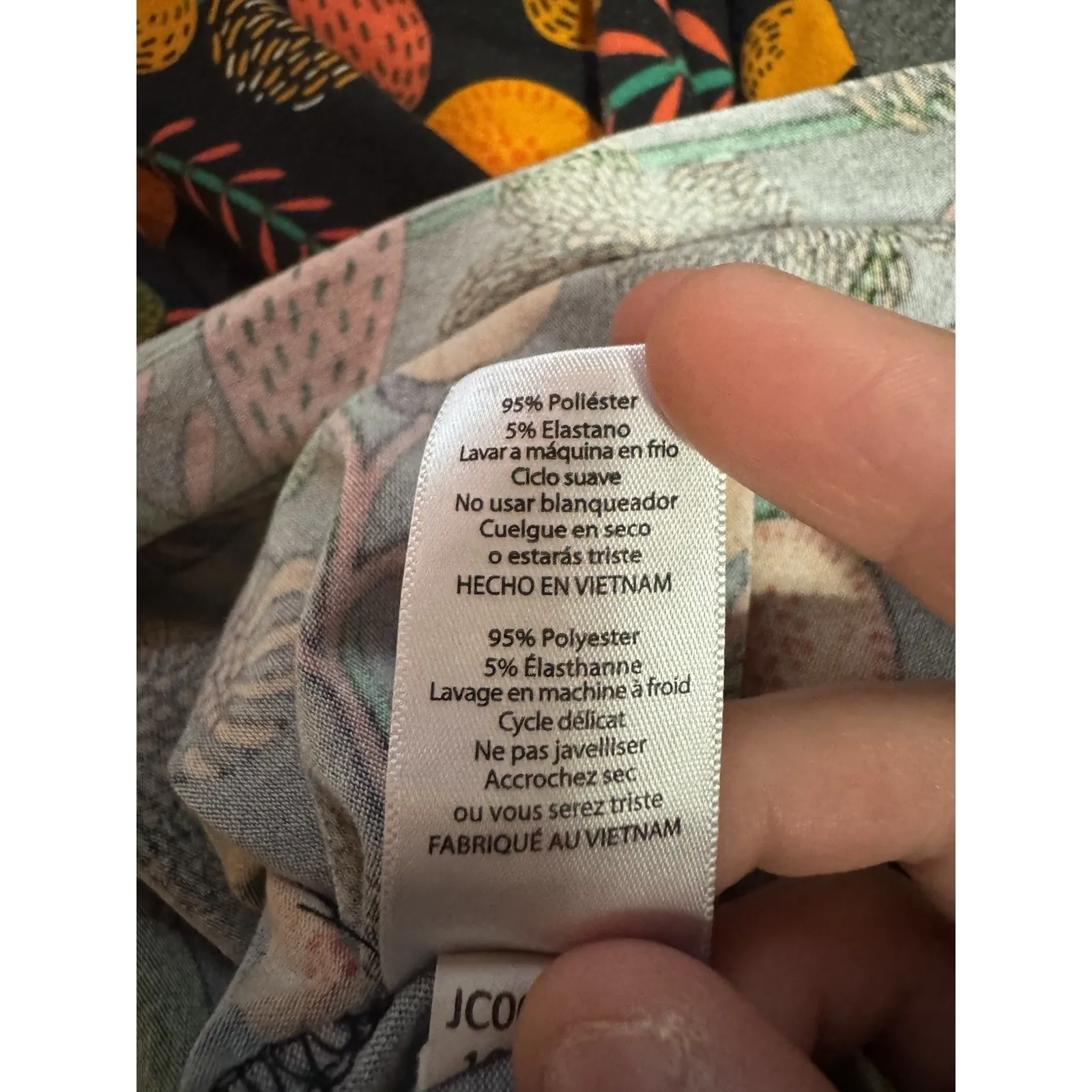 Lularoe Women Size 3XL 3/4 Sleeve Shirt Floral Fall Loungewear Casual Teacher - Image 9