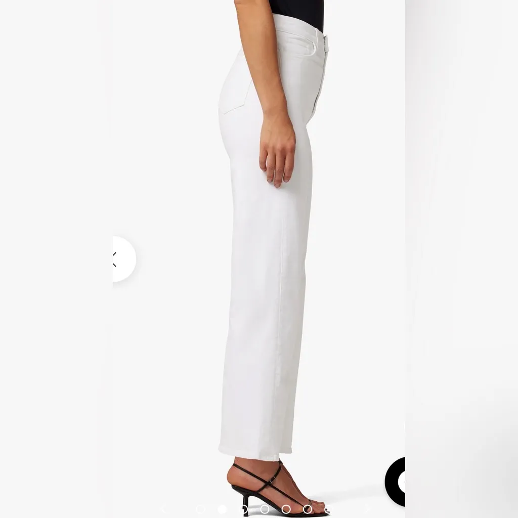 Joe's Jeans Women's Wide Leg White Denim - Image 2