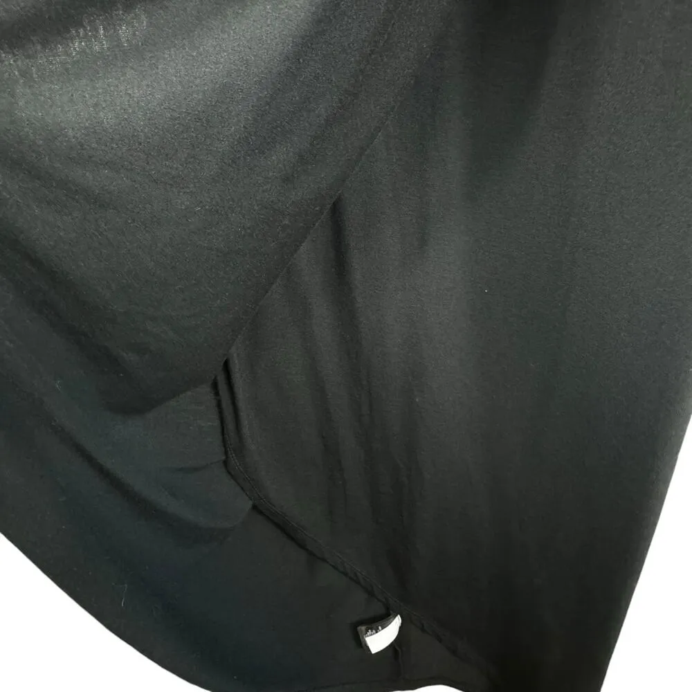 Torrid Black Lightweight Cap Sleeve Round Neck Midi T-Shirt Dress Plus Size 1X - Image 4