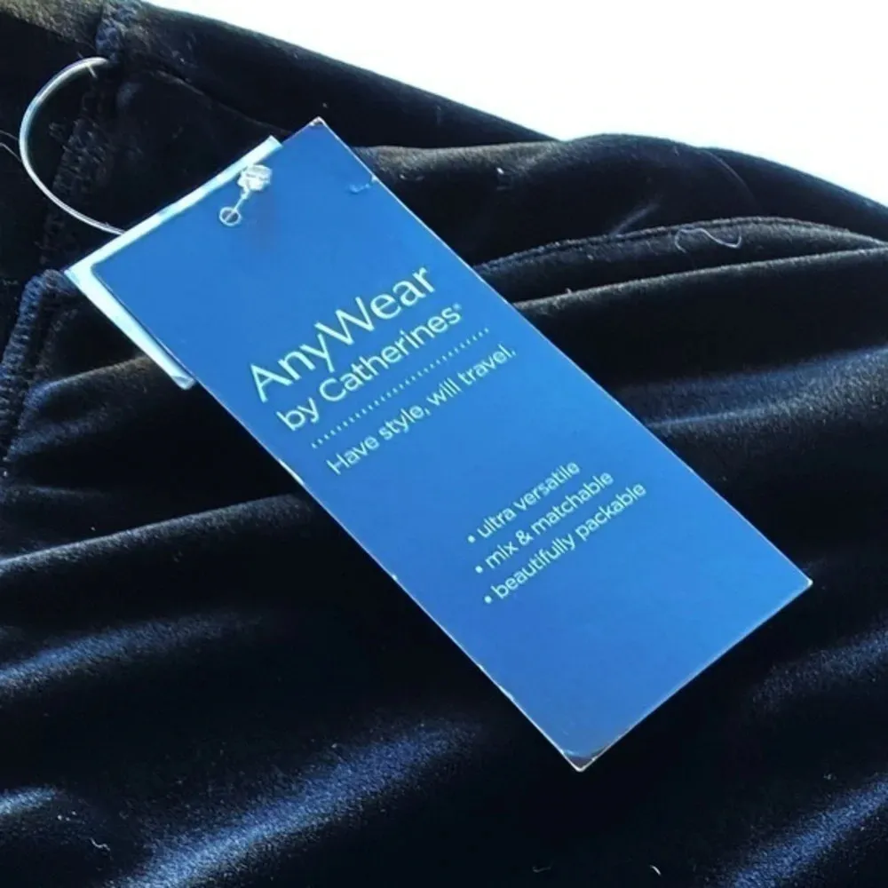 Catherine’s • NWT Black Velvet Anywear Pants - Image 2