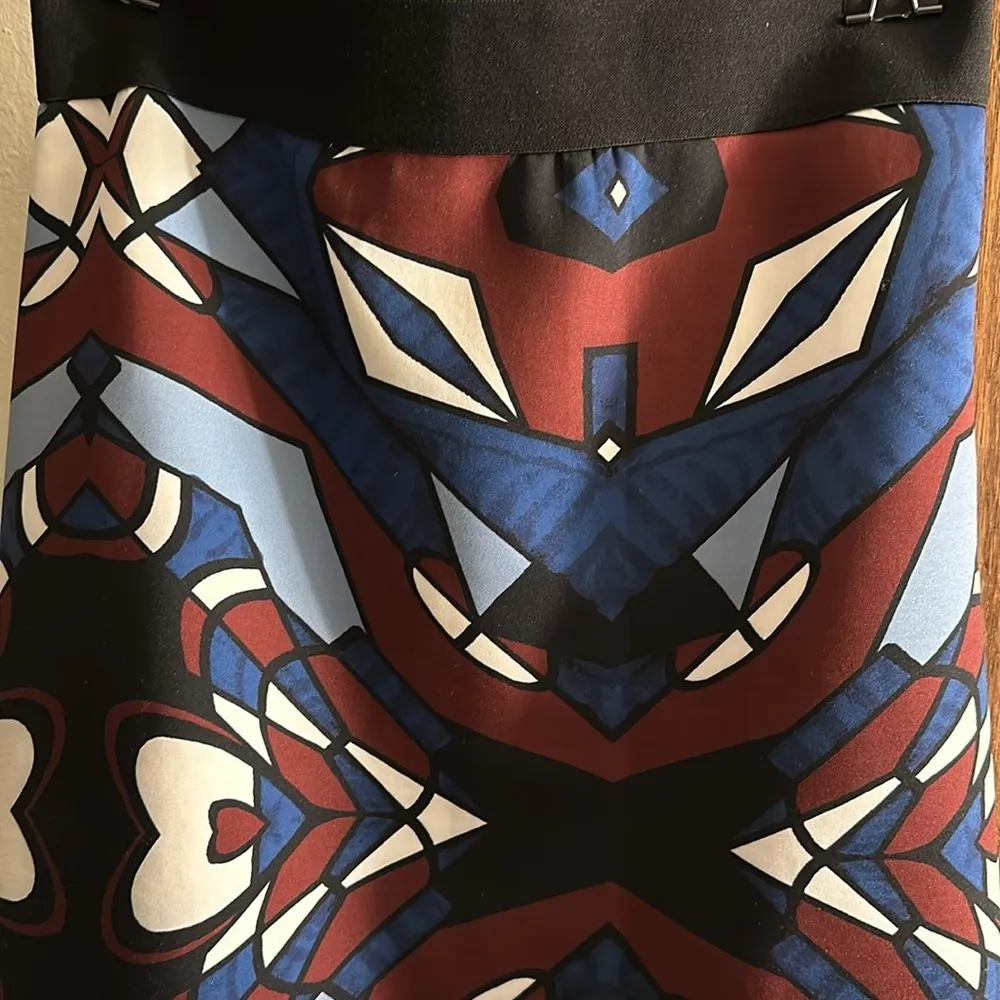 Plus Size ELOQUII Print Scuba Knit Pencil Skirt Size 16 EUC #0248 - Image 4