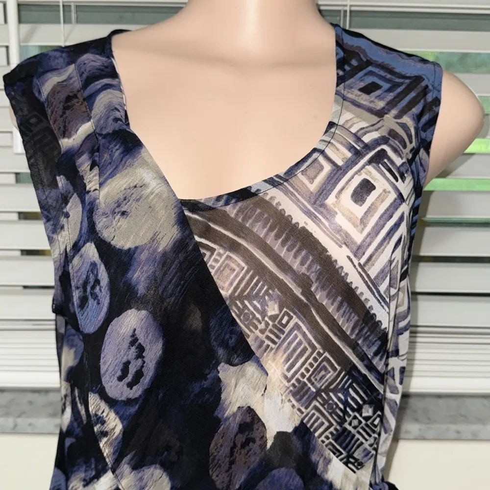 Nic+Zoe  pant set woman top size large bottoms size 14 flowy lightweight - Image 2