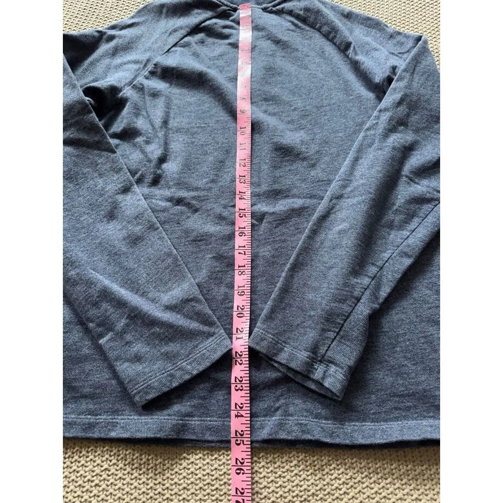 Patagonia Womens‎ Geologers Ahnya Crewneck Sweatshirt Blue Logo Sz M - Image 8