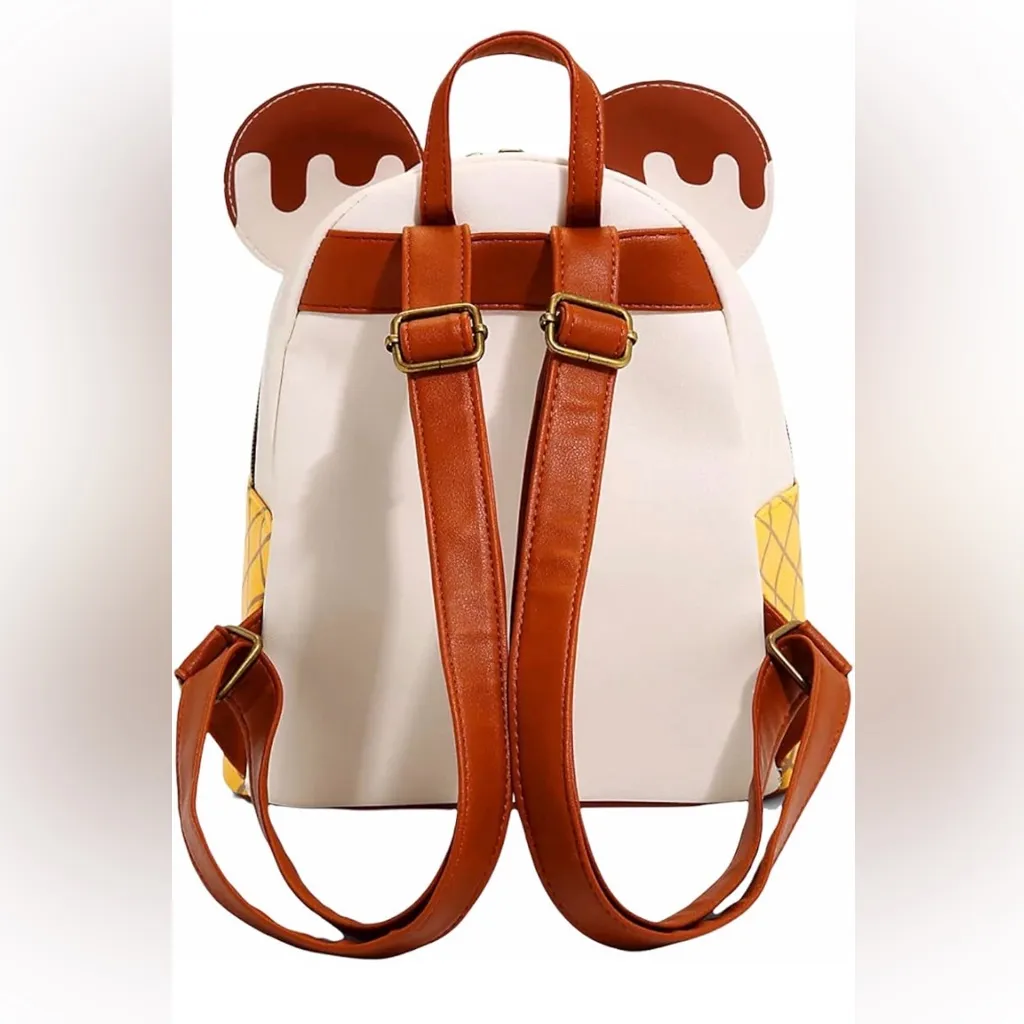 Loungefly Disney Mickey Mouse Ice Cream Mini Backpack bag purse - Image 3