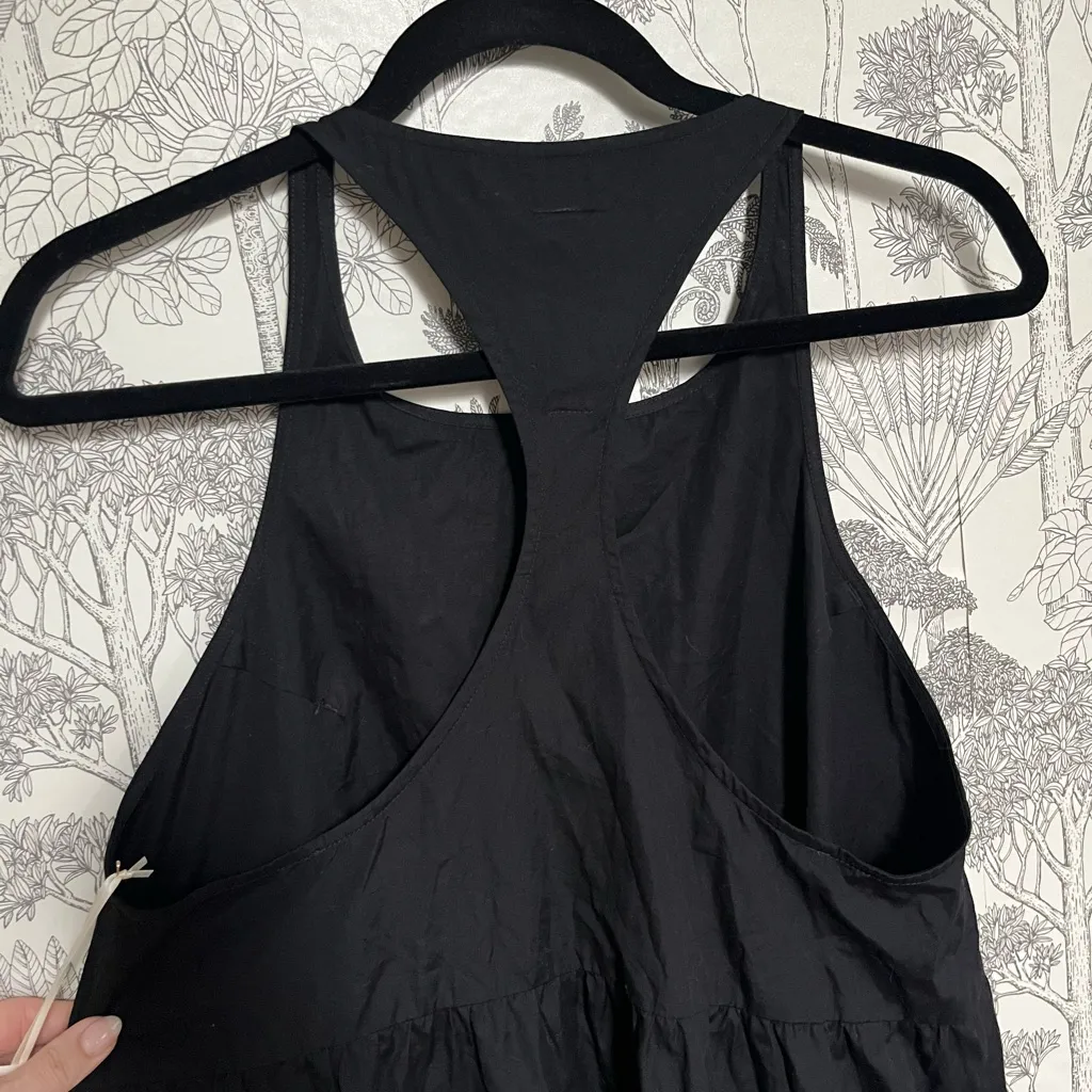 Garmentory DESIGNER JULIETTE FABBRI maxi dress black 100% cotton made in NYC m/l Size M - Image 9