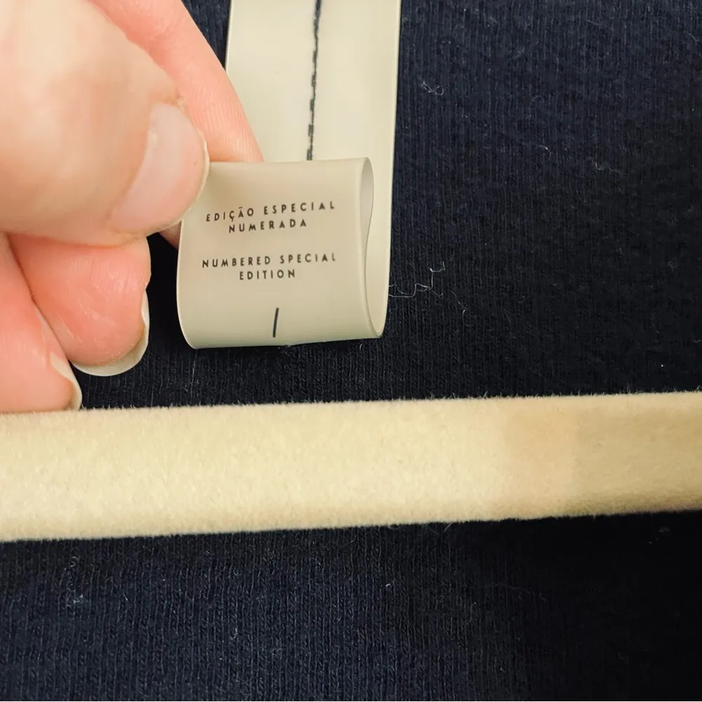 Carla Pontes Oversized Open Front Wool Wrap Cardigan Coat Navy One Size Blue Size undefined - Image 13