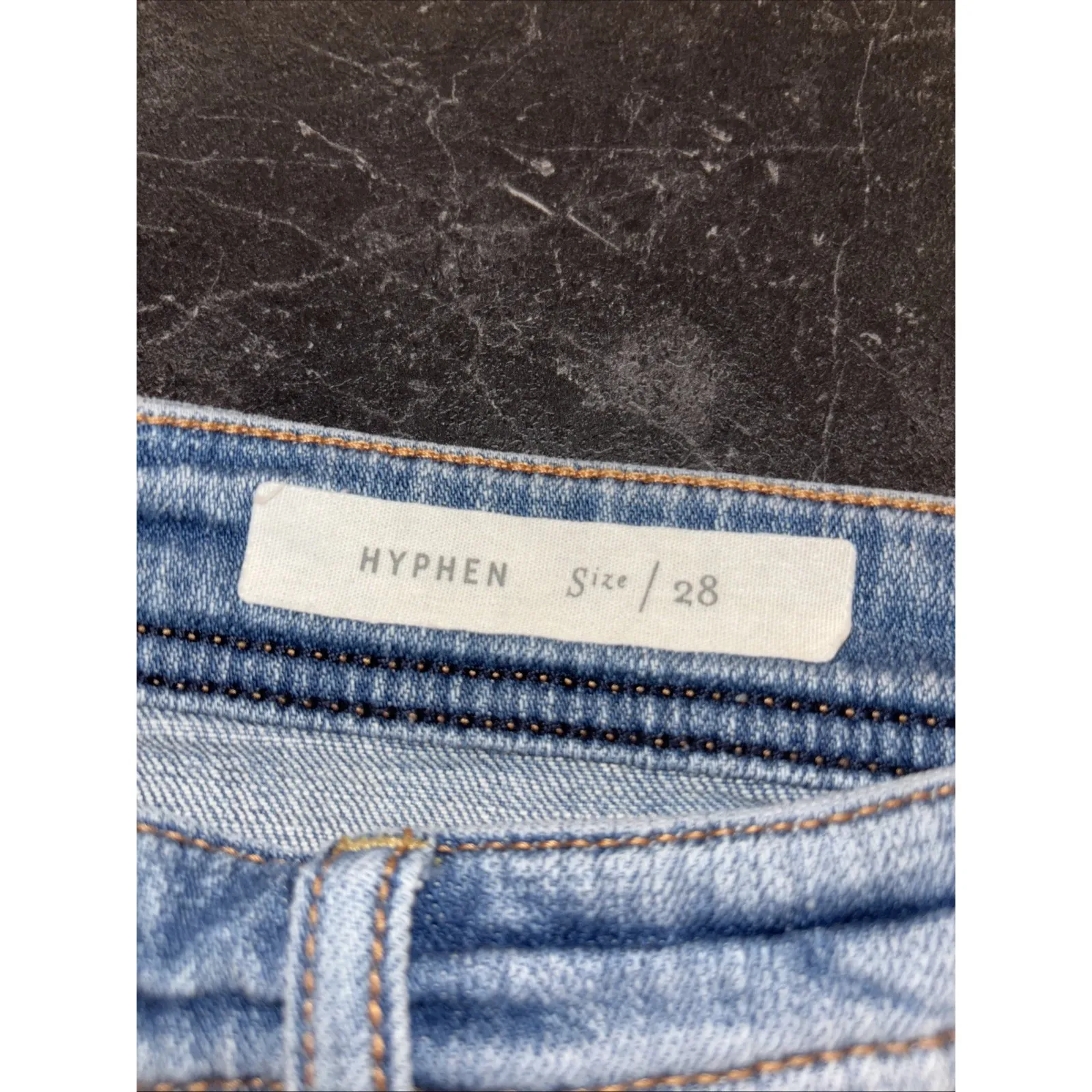 Anthropologie Pilcro Hyphen Women's Denim Shorts Size 28 Distressed - Image 3
