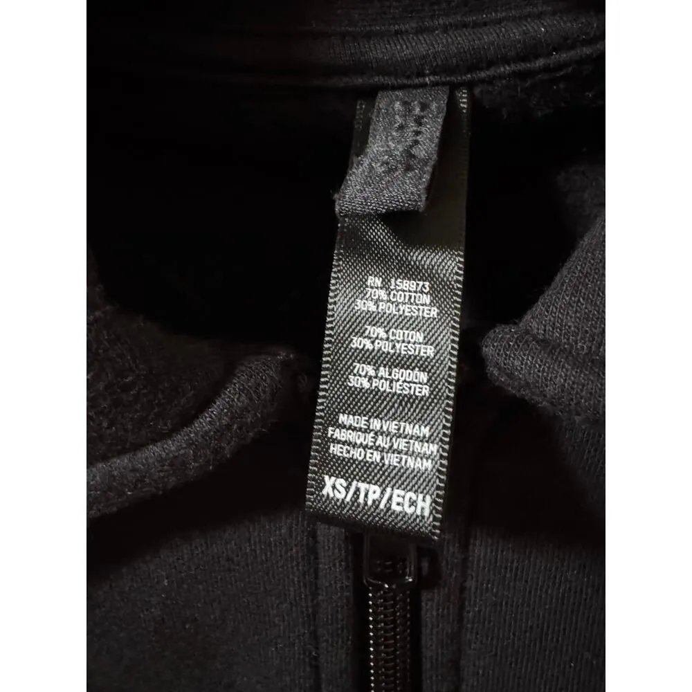 SKIMS Cotton Fleece Oversized Quarter Zip Pullover - XS - Image 4