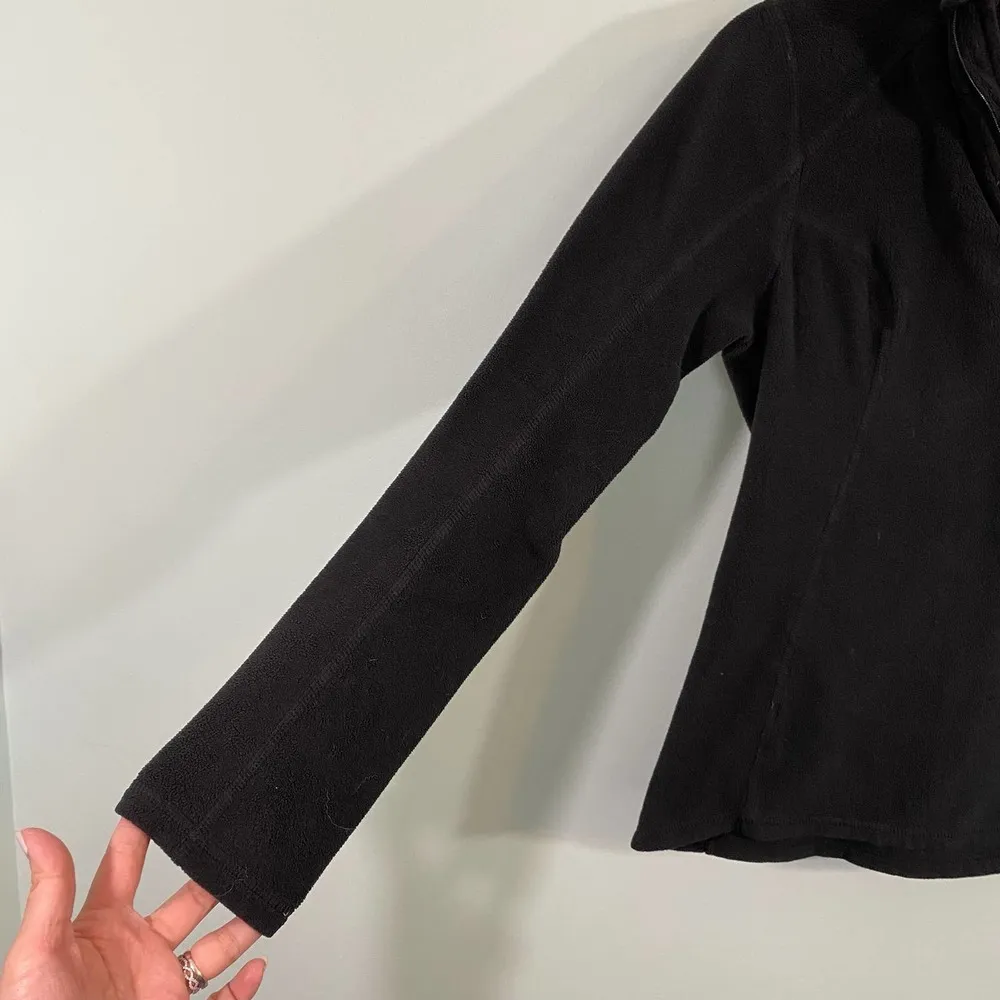 The North Face  Women's Black Quarter Zip Fleece Pullover Size XS - Image 6