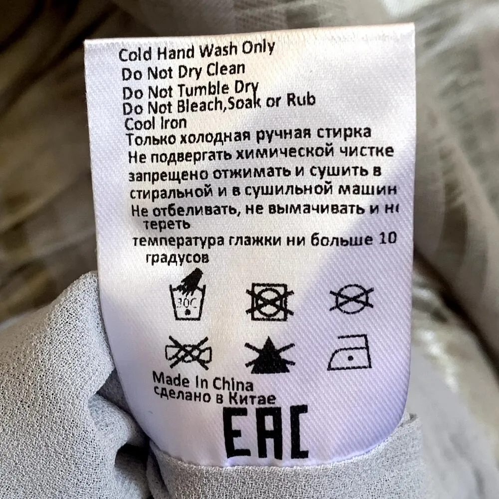 NWT Atoir Walk Me Home Metallic Cocktail Mini Dress in Silver/Gray Size 6 - Image 11